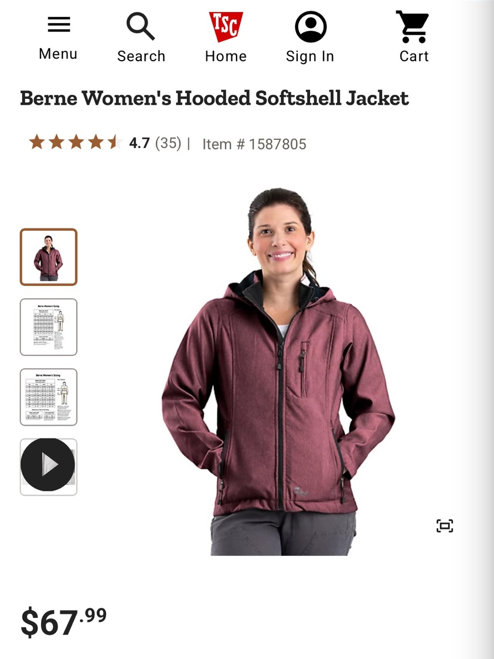 Women's Berne Jacket